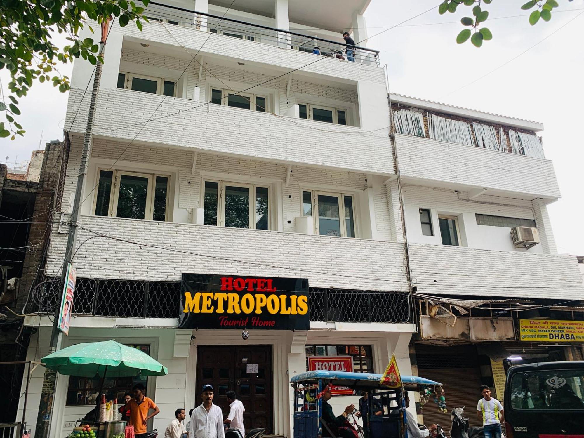 Metropolis Tourist Home Paharganj New Delhi Buitenkant foto